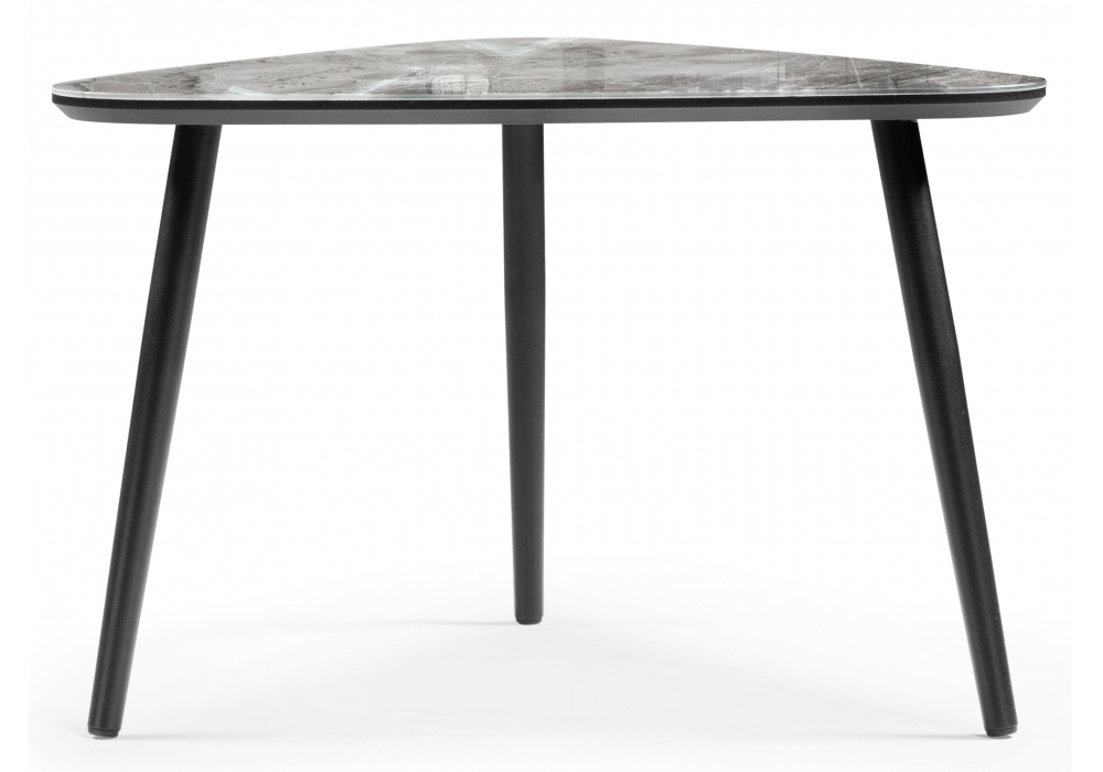 Журнальный стол Woodville Рамси серый мрамор