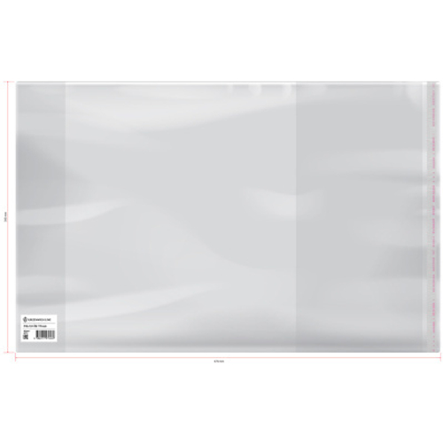 Обложка 300*470 для тетрадей А4, английского языка Spotlight, контурных карт, атласов, журналов, ПП 90мкм, универс. с клеевым краем,Greenwich Line,ШК