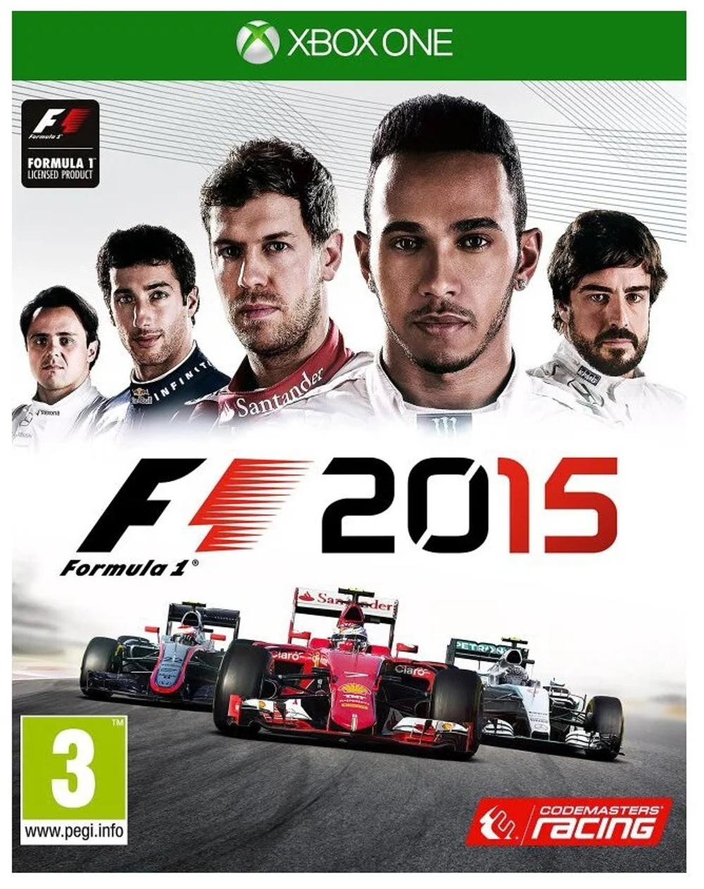 F1 2015 [Xbox] Б/У