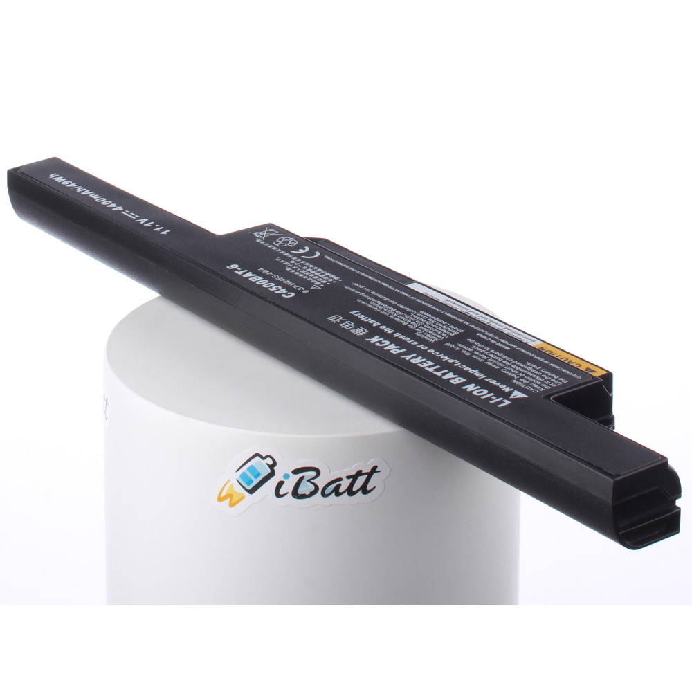 Аккумулятор AnyBatt 4400mAh для Clevo 6-87-C480S-4P4, C4500BAT-6