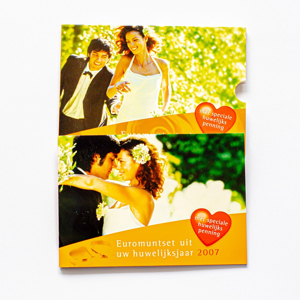 Netherlands 2007 Wedding Coin Set