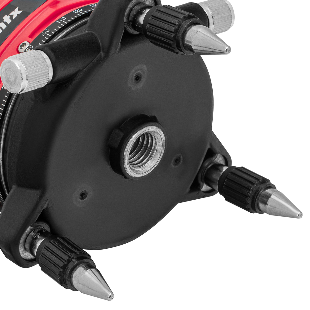 MTX Уровень лазерный CRX-30R 30м красный луч батарейки резьба 5/8"