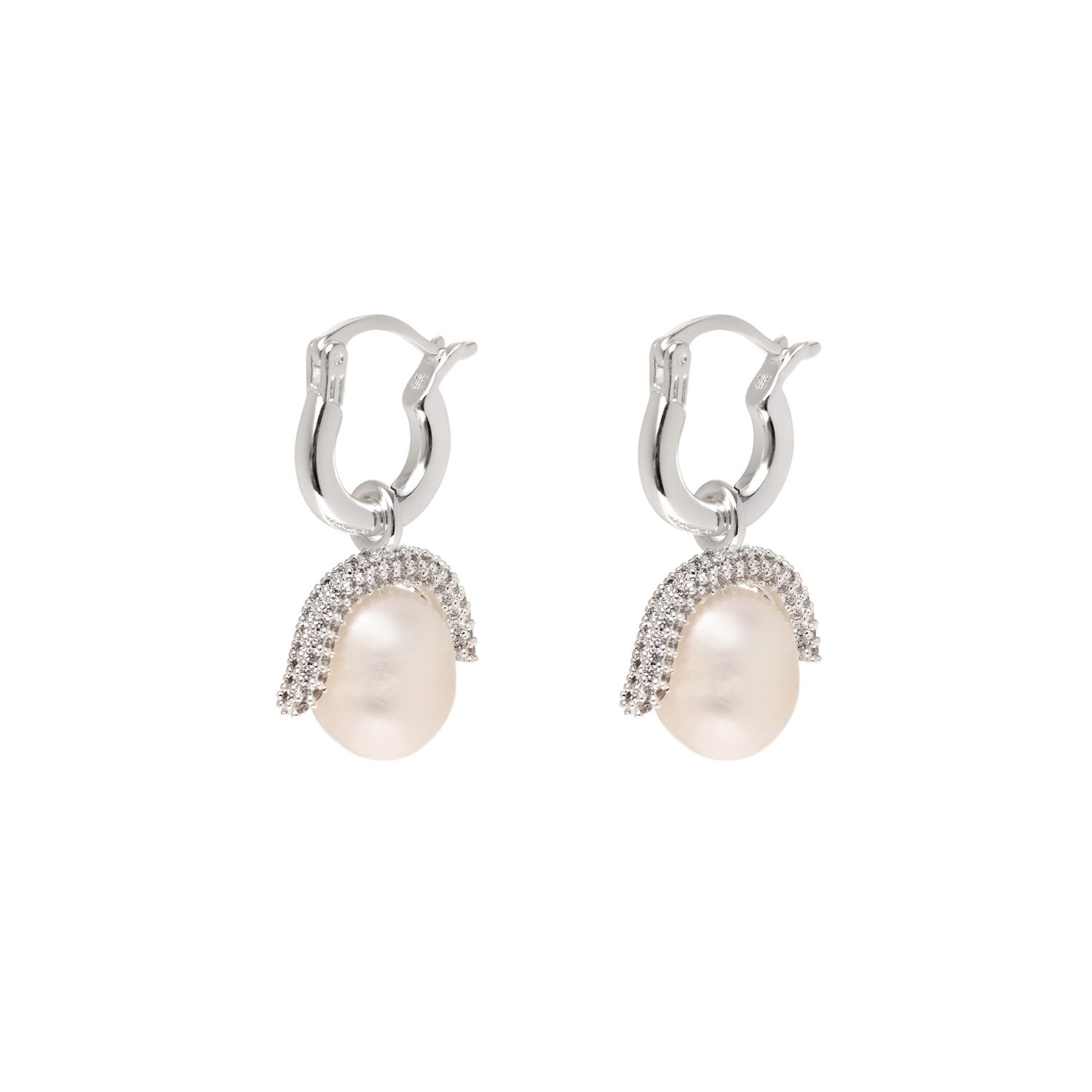 Серьги Baby Paris Earrings - Silver