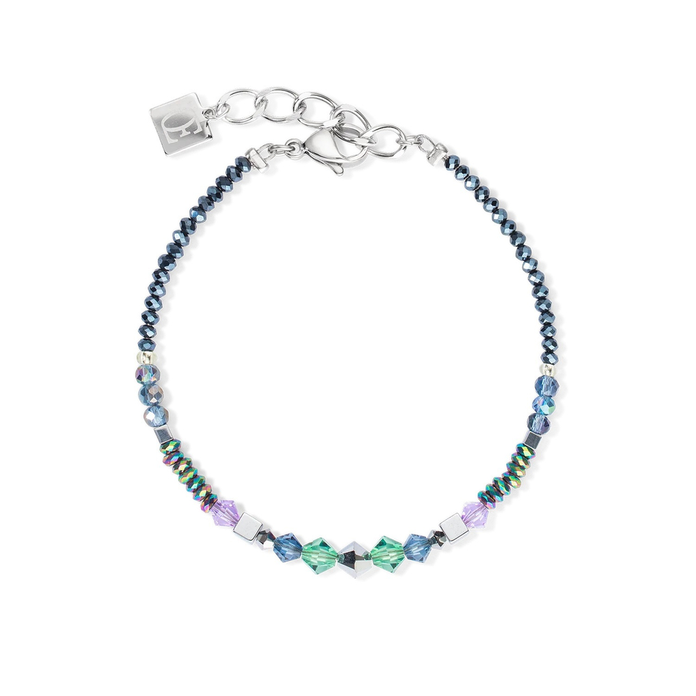 Браслет Blue-Green-Lilac Coeur de Lion