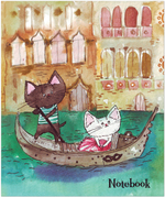 Тетрадь общая 48 листов на скрепке "Приключения Хвостиков"