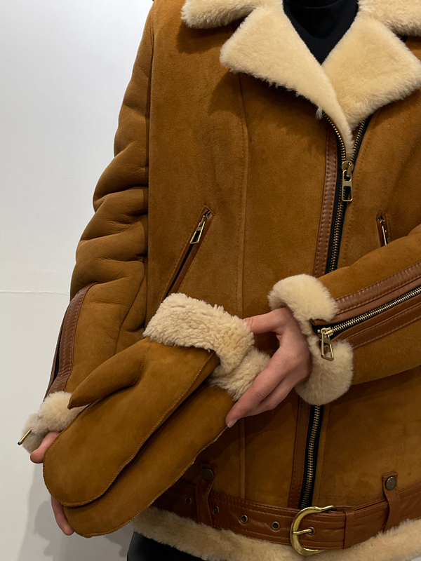 Варежки меховые