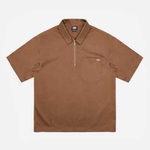 Поло мужское Dickies Cadiz Quarter Zip артикул:DK0A88PI0TB1 - купить в магазине Дайс