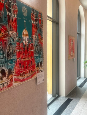 Открытие выставки платков «Русские в моде» в Доме российской кухни (ВДНХ)