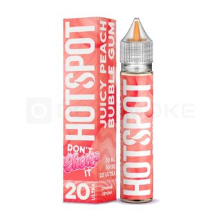 Купить Hotspot Don't Chew It Salt 30 мл - Juicy Peach Bubble Gum (Ultra)