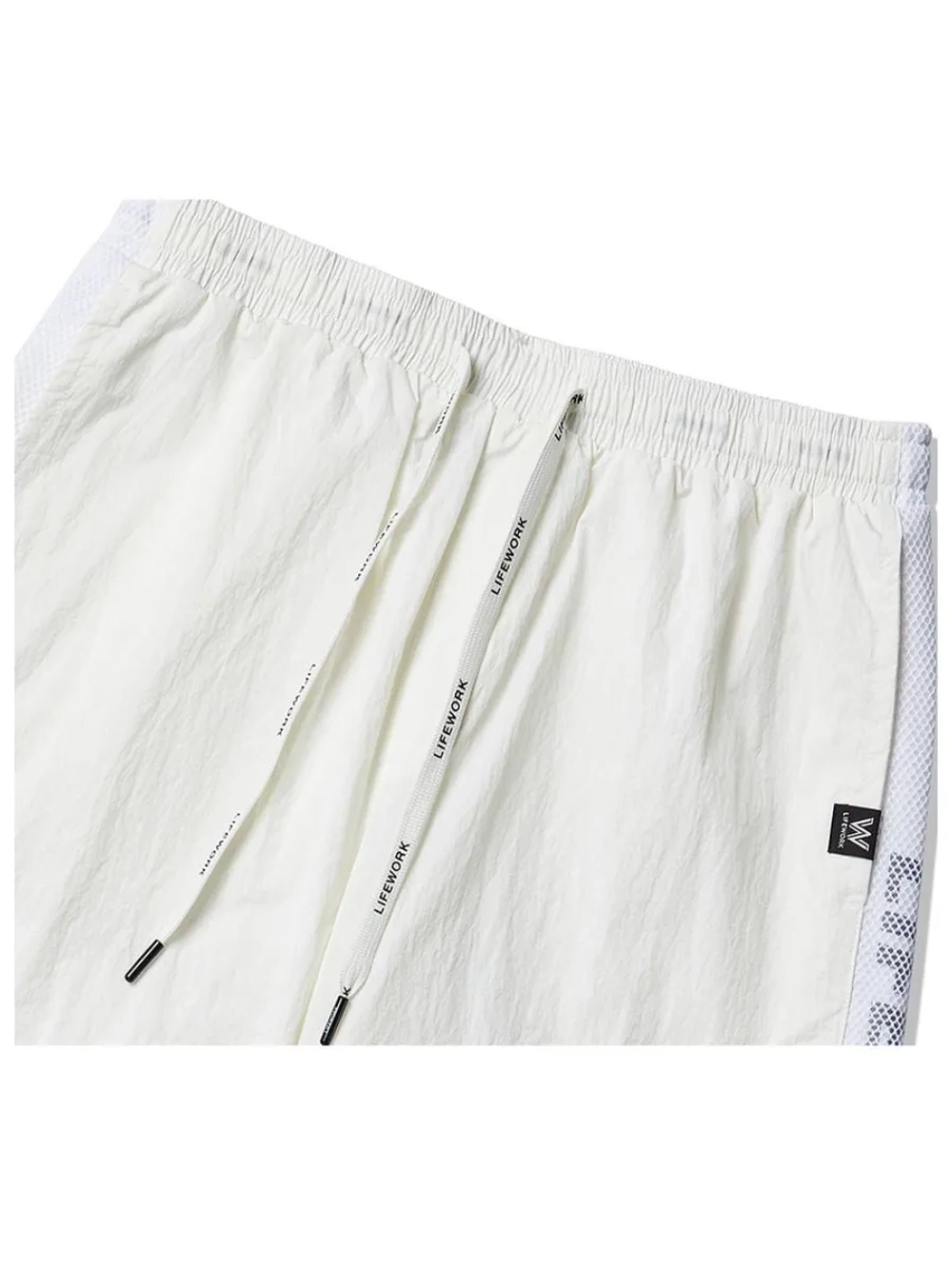 Шорты нейлоновые с сетчатыми полосками