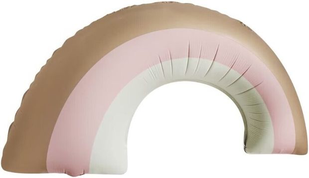 К Шар (32''/81 см) фигура Радуга Розовый Сатин(БГ-16)