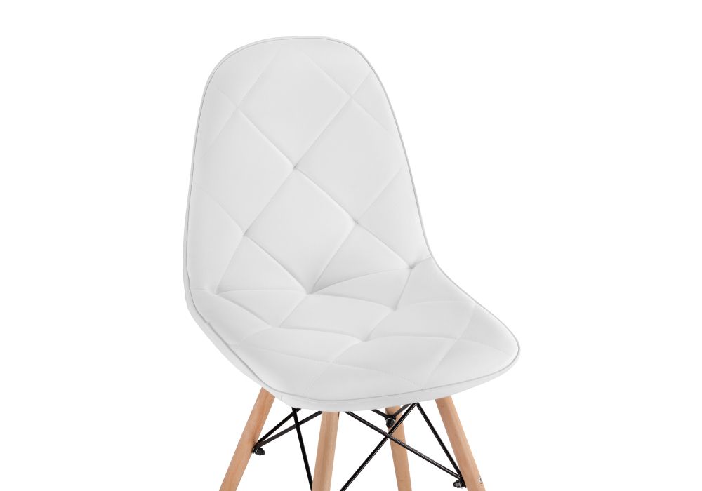 Деревянный стул Kvadro 1 white / wood