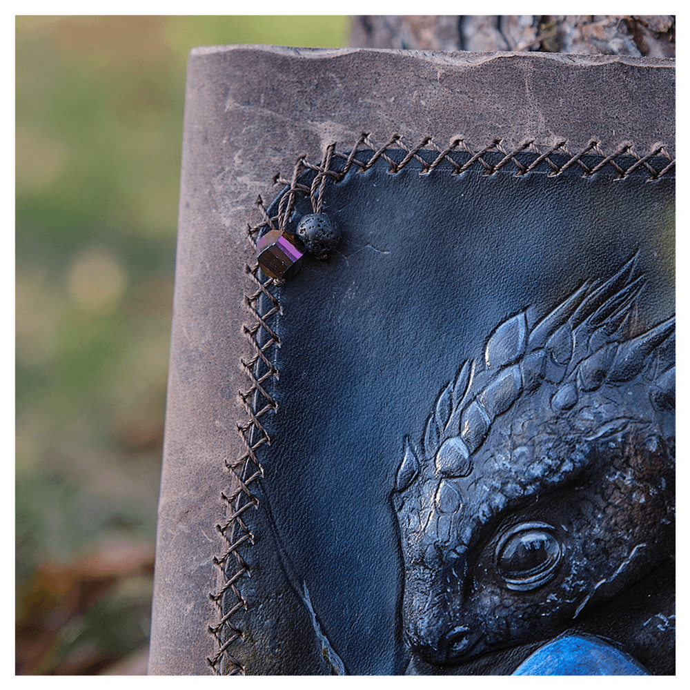 Кожаный ежедневник «Дракон»