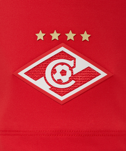 Футболка игровая Jögel PerFormDRY Spartak 25 Away Shorts-K, красный
