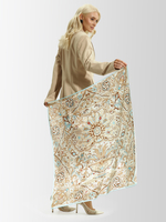 Платок «Арабески» 100% шёлк