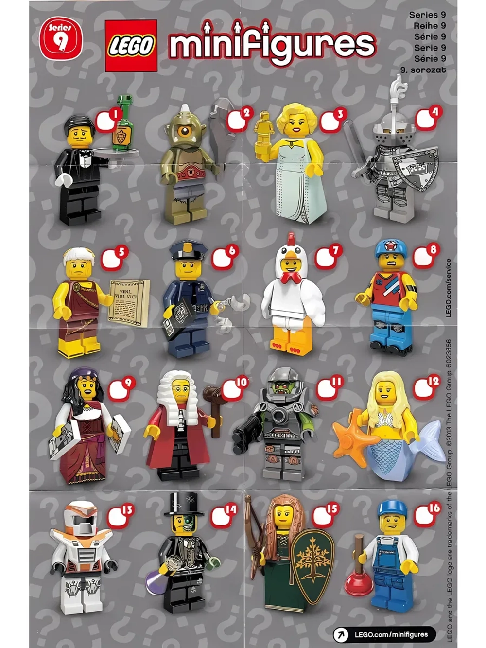 LEGO Minifigures 71000 Series 9 серия Лесная дева