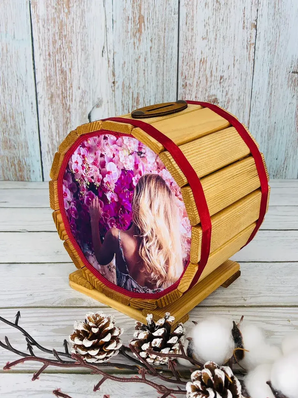 Копилка-бочка "Пусть мечты сбываются 3"