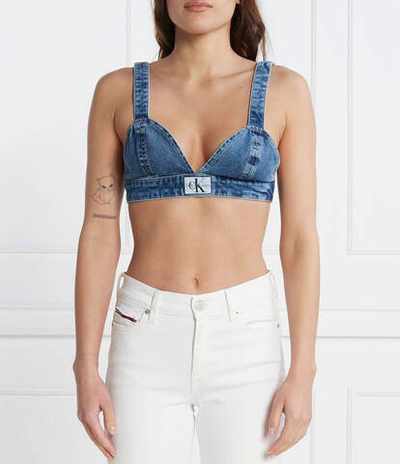 Топ CALVIN KLEIN JEANS - голубой(J20J222475)