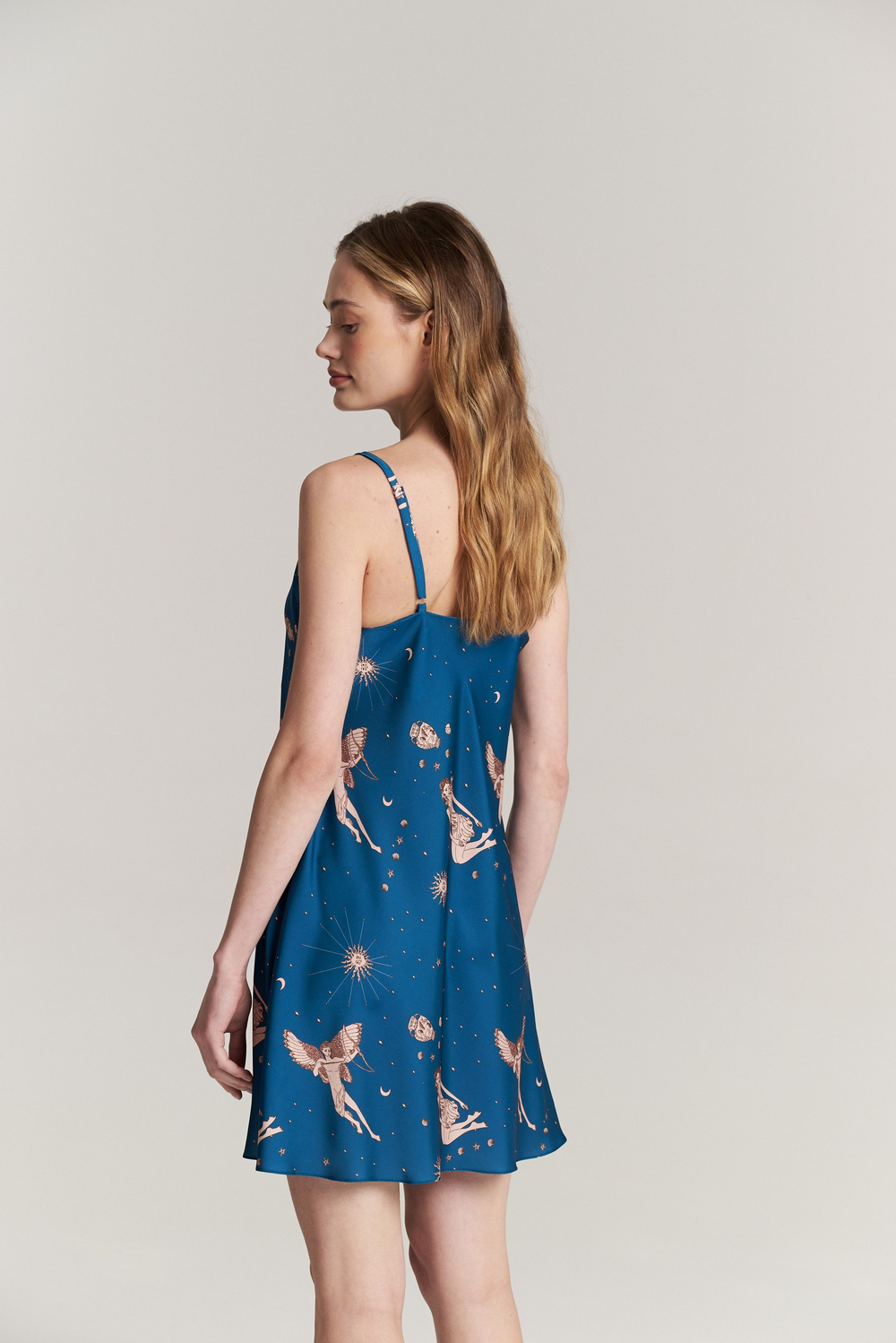 Шелковая сорочка mini - размер S