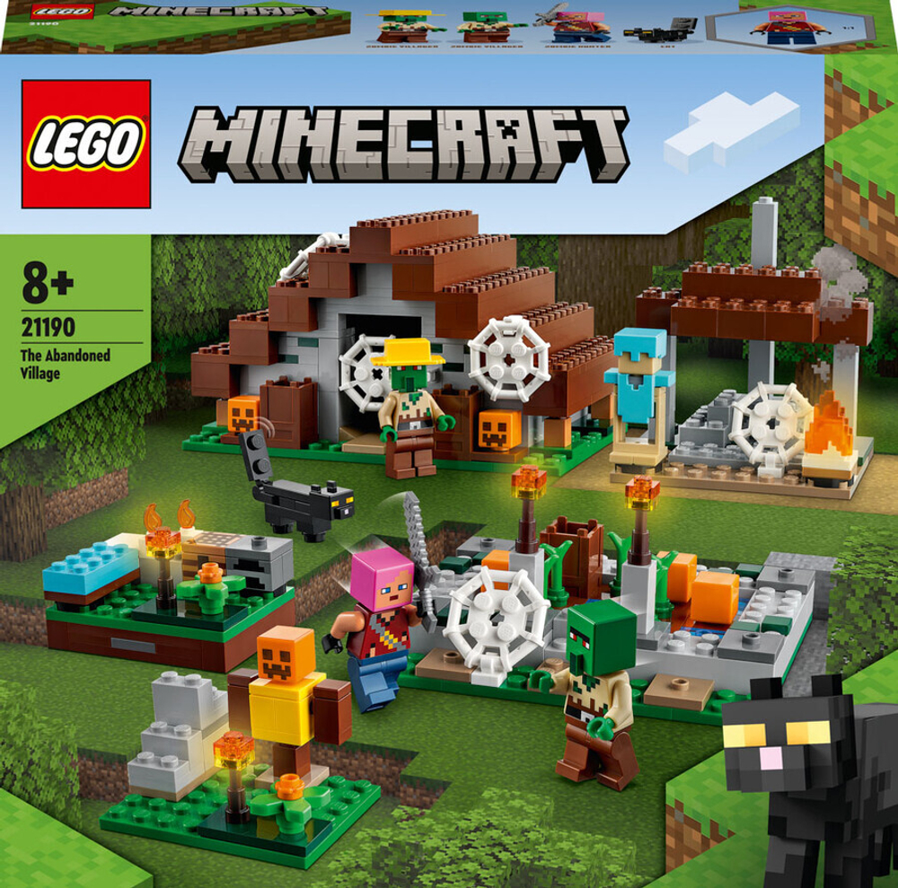 Конструктор LEGO Minecraft 21190 Заброшенная деревня