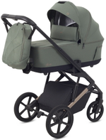 Детская коляска Rant Garda 3 в 1 с автокреслом Miro Black Olive