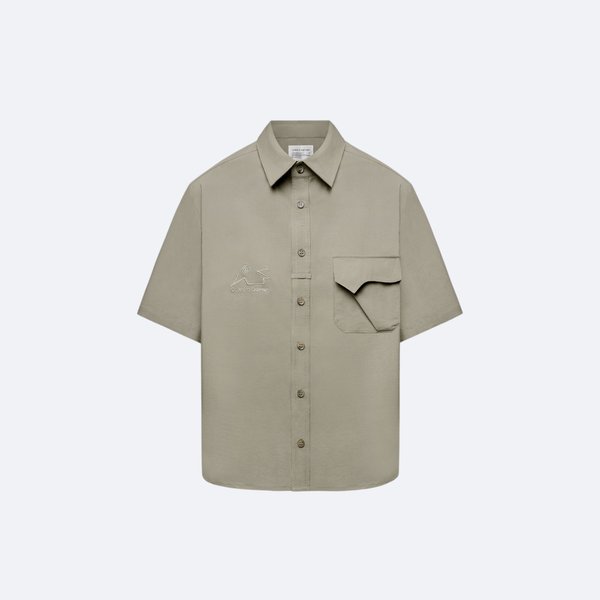 Рубашка Called a Garment Hikercore (olive) артикул: - купить в магазине Дайс