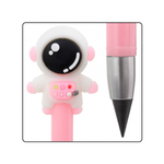 Карандаш вечный, чернографитный, Basir, серия "Космонавт", с фигуркой на корпусе