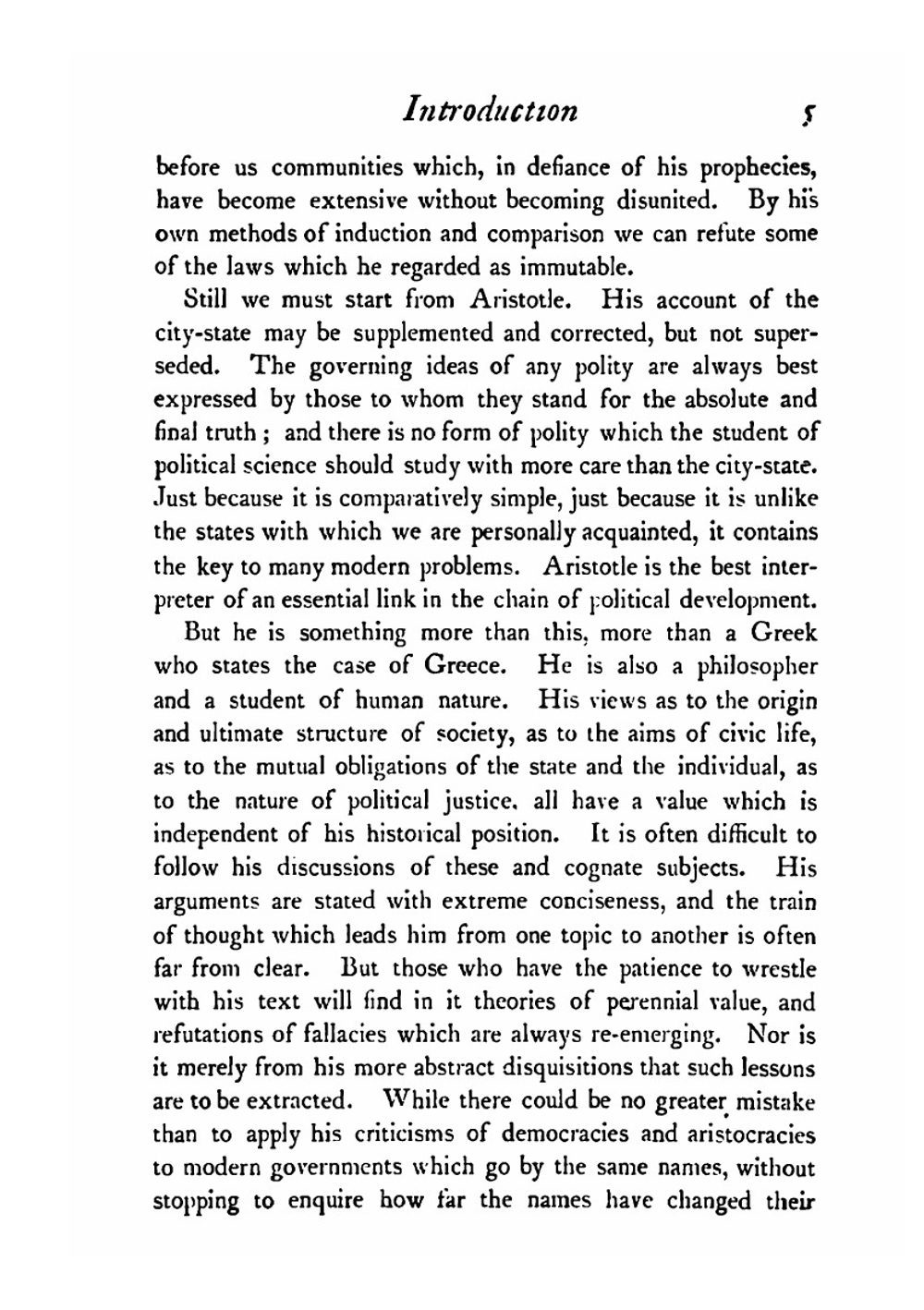 Aristotle's politics | Davis H. W.; Benjamin Jowett