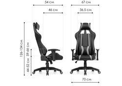 Компьютерное кресло Blok red / black