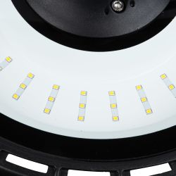 ULV-T30-60W-4000K-60 IP65 BLACK Светильник светодиодный уличный садово-парковый венчающий. на опору 60мм. Белый свет 4000K. Угол 100 градусов. TM Uniel