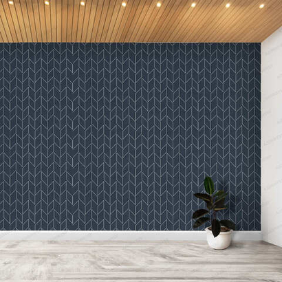 Фотообои Точка роста, фирменные крупные ромбы, тёмно-серые 041