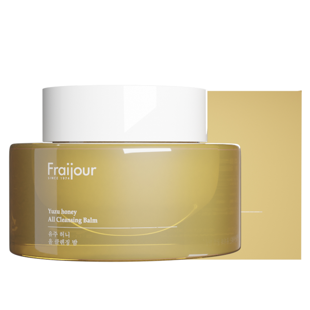 [Fraijour] Yuzu Honey All Cleansing Balm - Гидрофильный бальзам для лица с юдзу, 50 мл