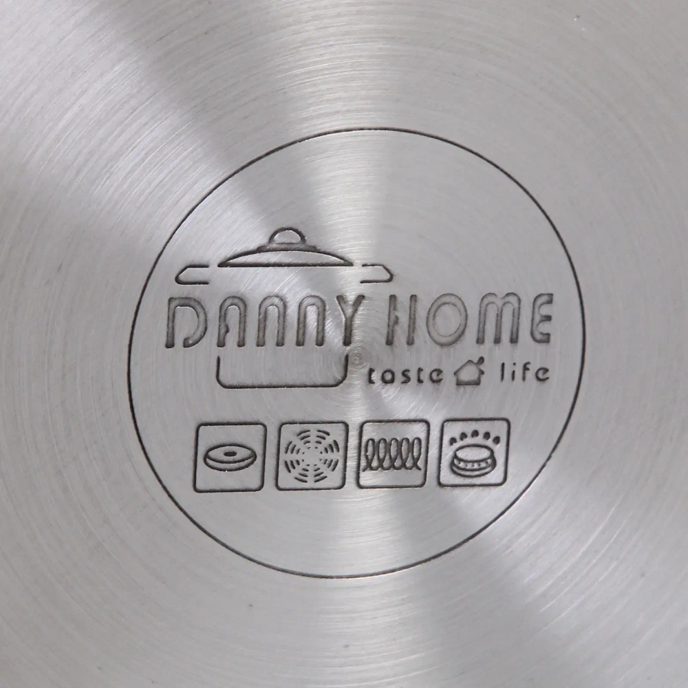 Кастрюля из нержавеющей стали STELLA 2,6л, индукция, DH11-18