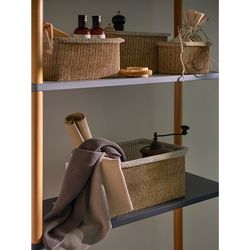 Набор из 4-х корзин для хранения Sustainable collection, бежевый