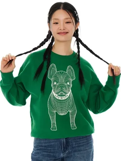 Свитшот с большим логотипом ladok