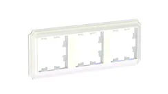 Рамка 3-м AtlasDesign Antique универс. жемчуж. SE ATN100403