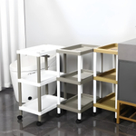 Этажерка 3-х ярусная на колесах, 44,5*29*71см