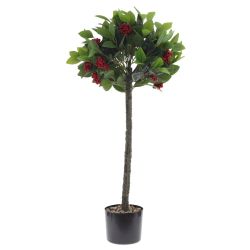 GAEM Дерево искусственное "Ягодное", L48 W48 H92 см
