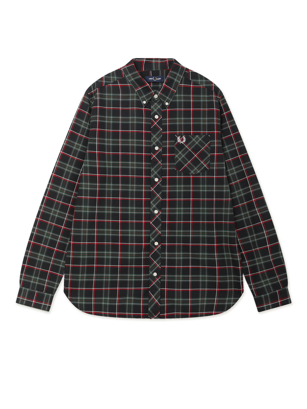 Рубашка Дл. Рукав Fred Perry Tartan Shirt