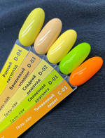 IceBeauty Гель-лак D-01 "Солнечная аратинга", 8 мл