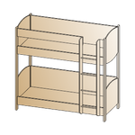 Кровать Грейс КР-123 (0,9*1,9* 2 места)