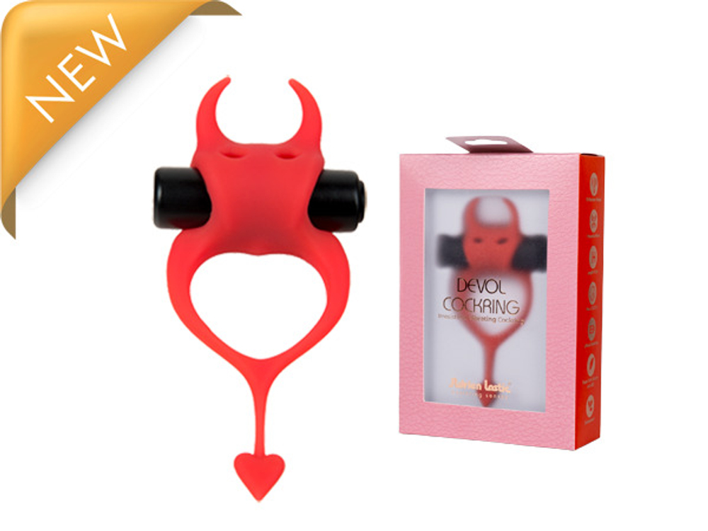 Adrien Lastic Devol Cockring - Эрекционное виброкольцо
