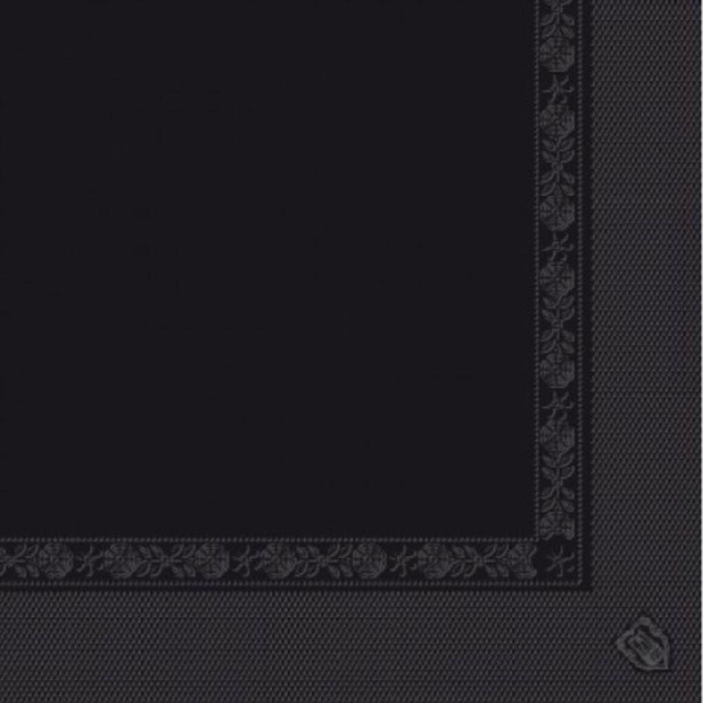 Салфетка бумажная двухслойная черная, 40*40 см, 100 шт, Garcia de PouИспания