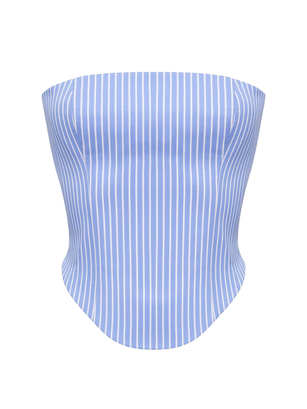 Хлопковый топ в полоску