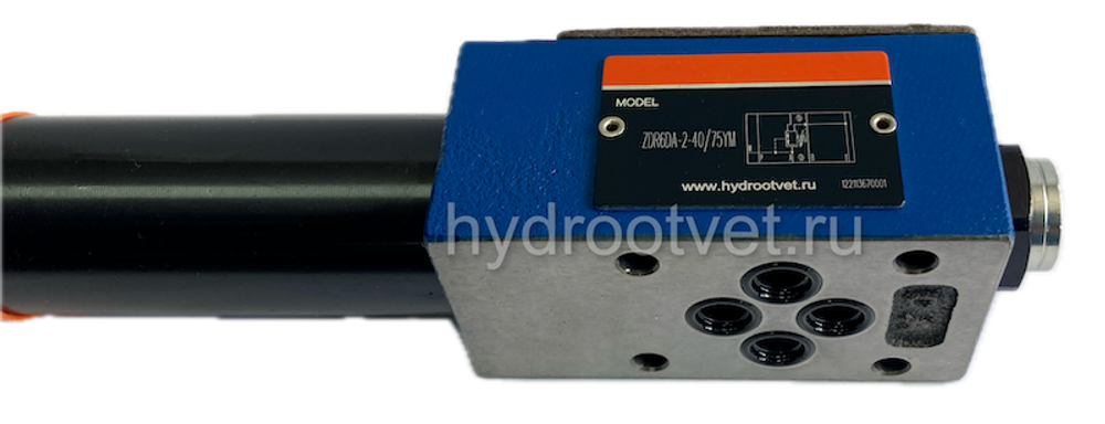 ZDR6DA2-4X/25Y - Редукционный клапан Ду 6 трехлинейный модульного монтажа с давлением регулировки до 25 бар, регулирует в канале A, обратный клапан - есть