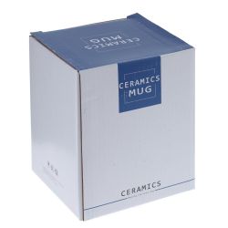 GAEM Кружка с крышкой и ложкой, 330 мл, L12 W8 H13 см, 2в.