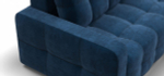 Угловой диван Денди Велюр Монолит синий