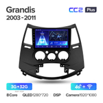 Teyes CC2 Plus 9" для Mitsubishi Grandis 2003-2011
