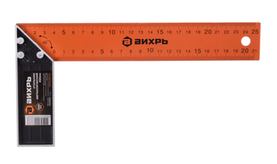 Угольник металлический ВИХРЬ 250 мм