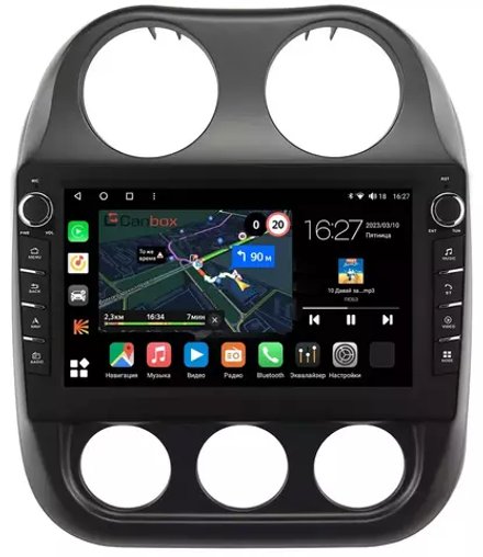 Магнитола для Jeep Compass 2011-2015 - Canbox 10-810 Android 10, ТОП процессор, CarPlay, 4G SIM-слот